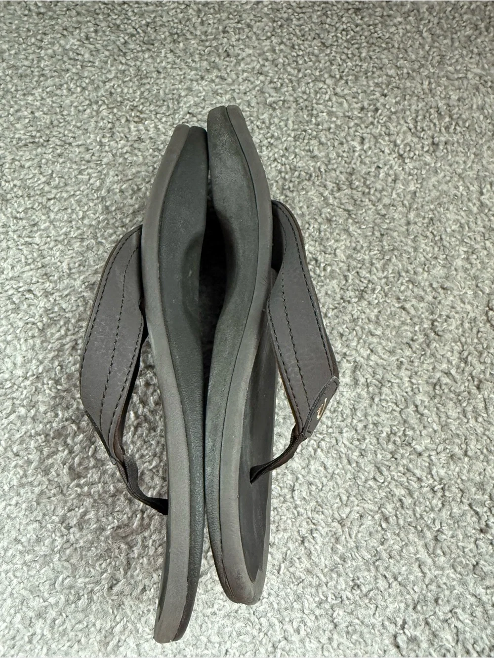OLUKAI Ohana Dark Java Brown Beach Sandal